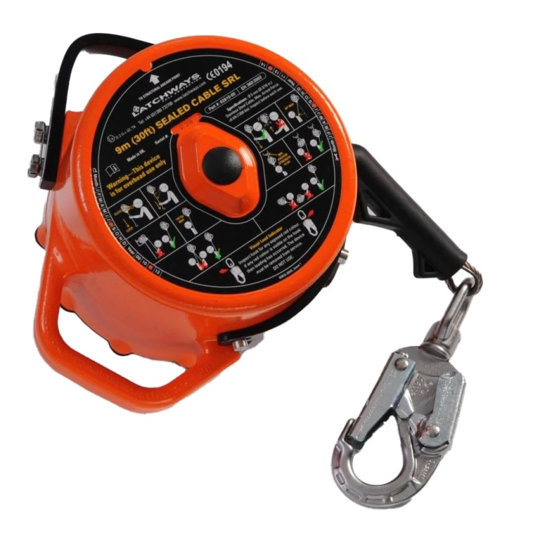 MSA Latchways Sealed Self Retractable Lanyard (SRL) (Type 2)