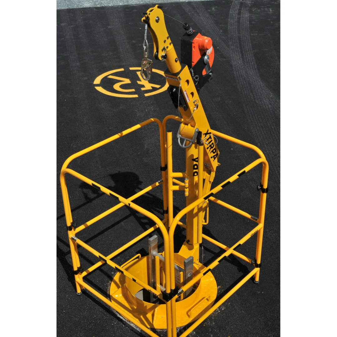 Xtirpa Davit Arm on Manhole Collar