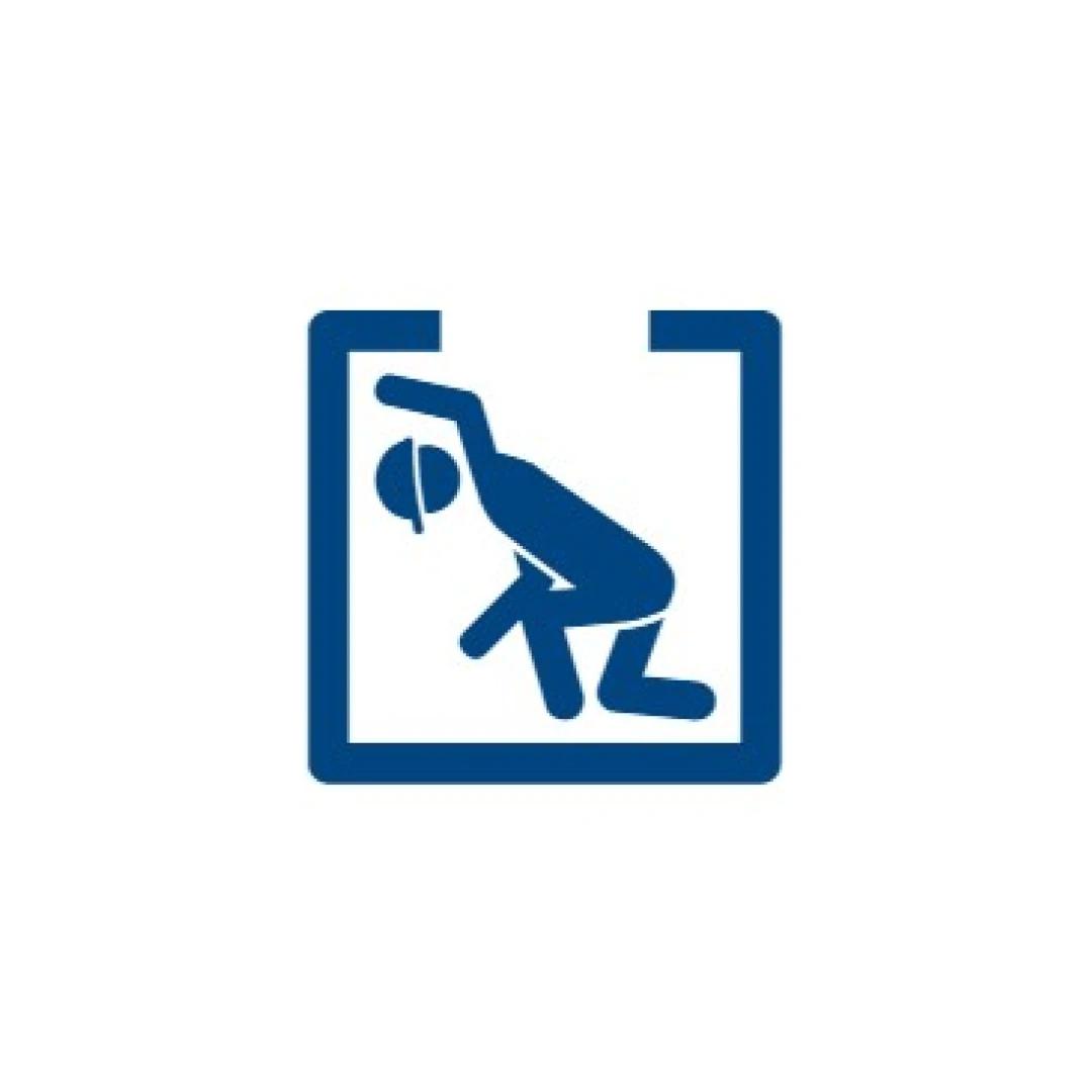 Confined Space Access Icon