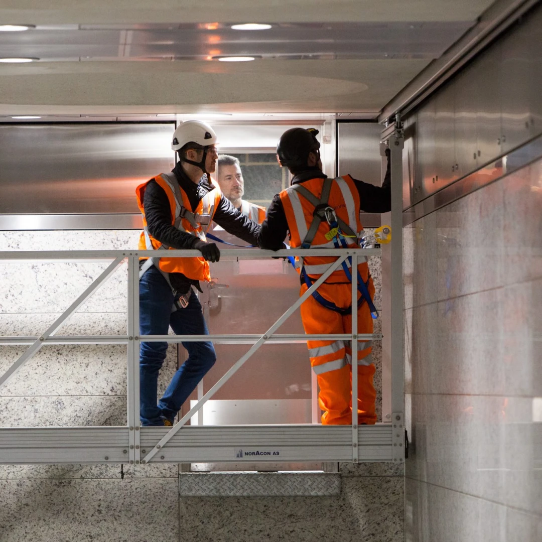 Eurosafe Solutions verrijdbare loopbrug