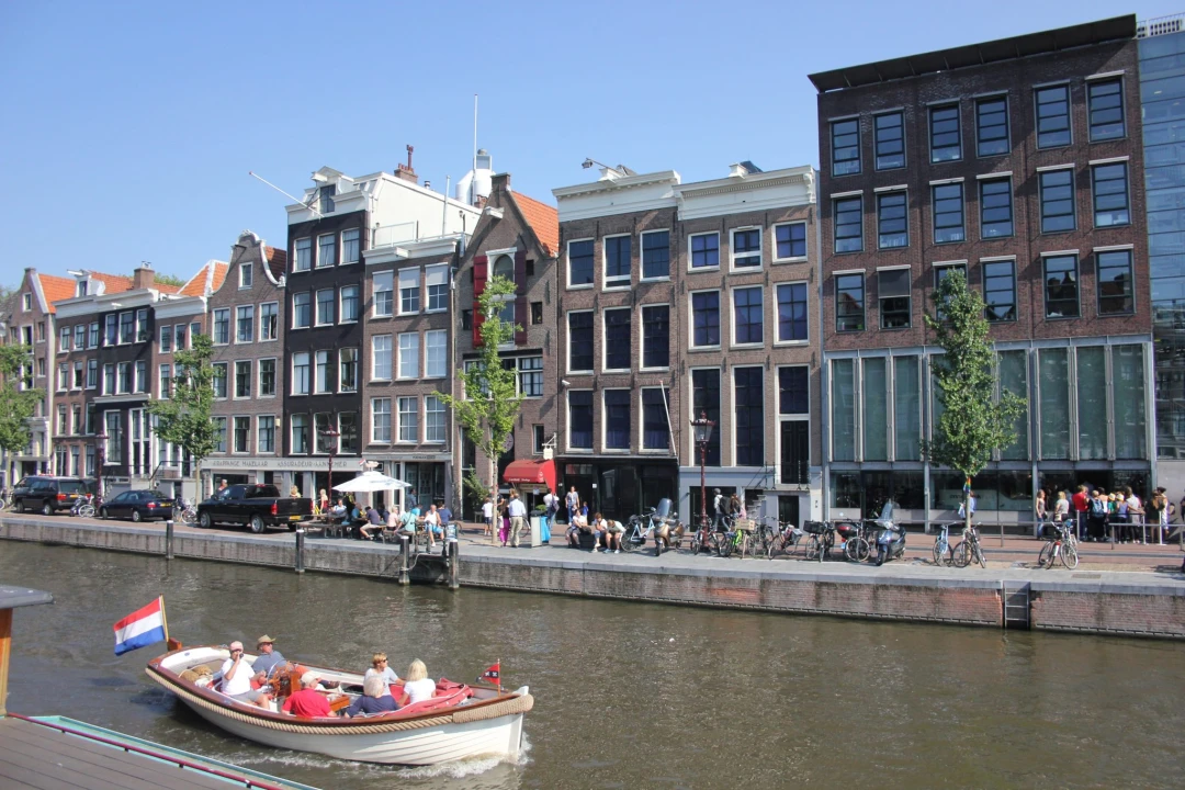 Valbeveiliging op het Anne Frank Huis