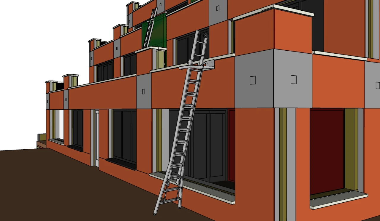 Ladder BIM 3D tekenen