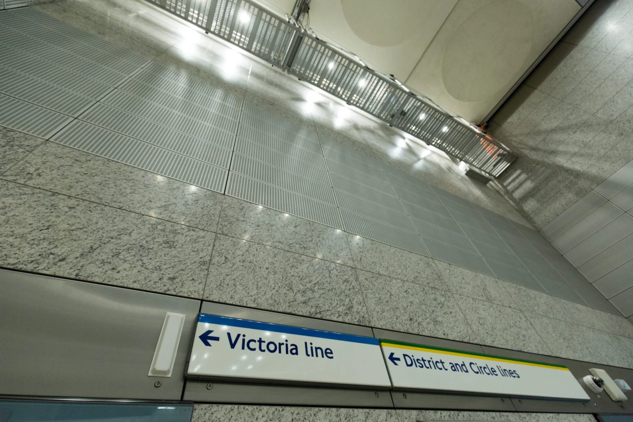 Victoria metrostation Londen