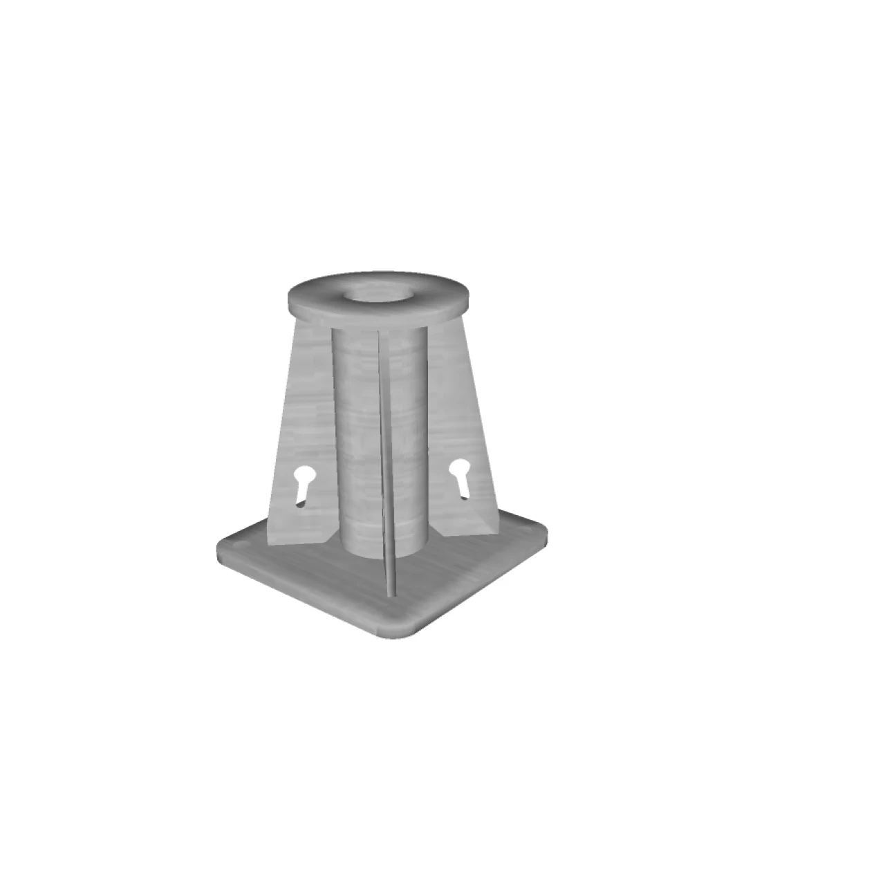 3D tekening van socket