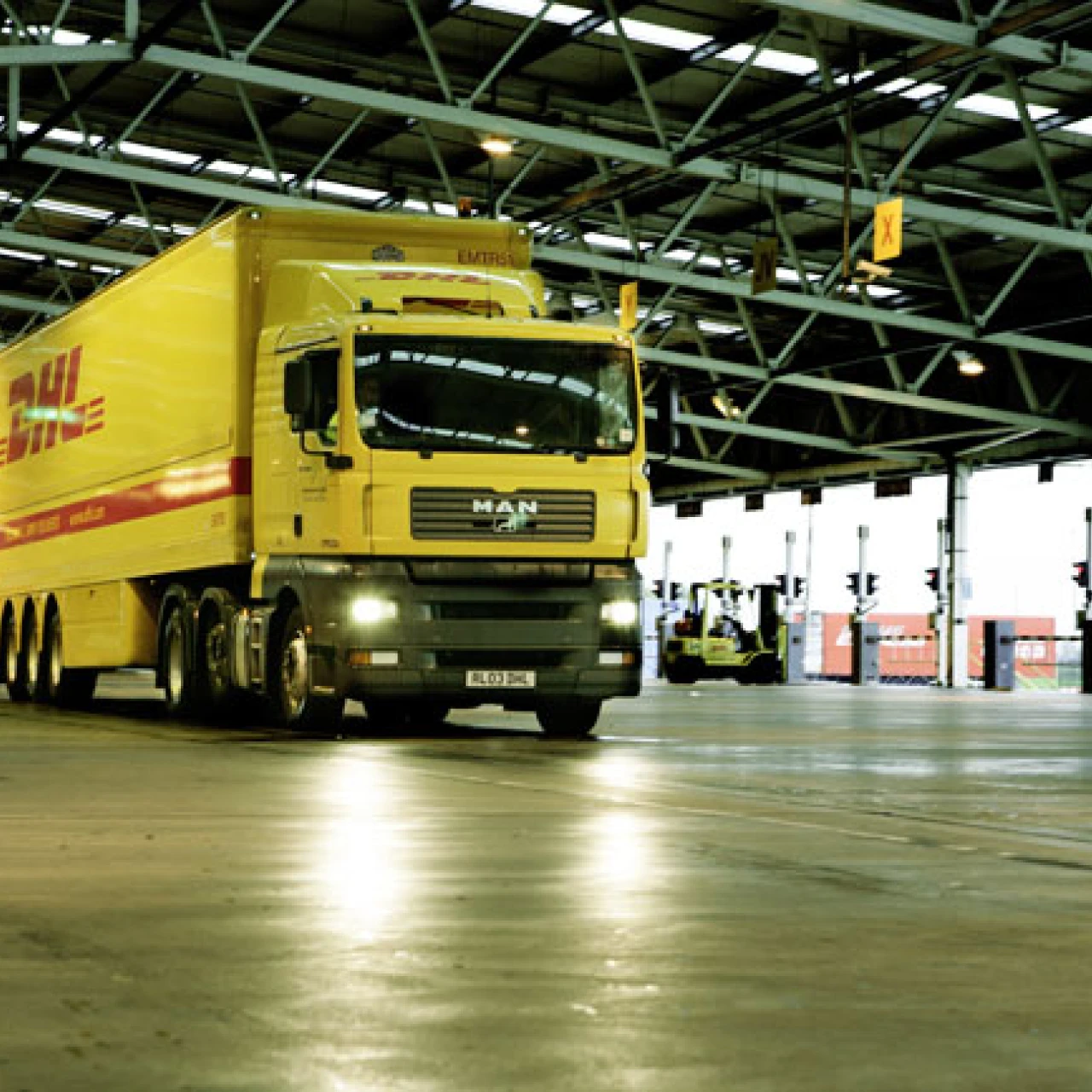 DHL Lorry