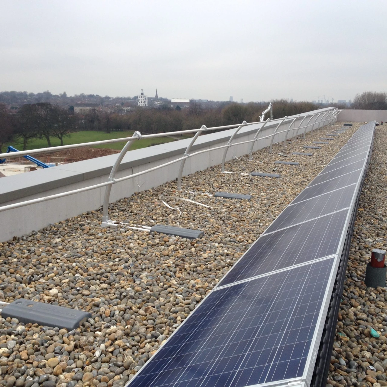 Guardrail at Alder Hey