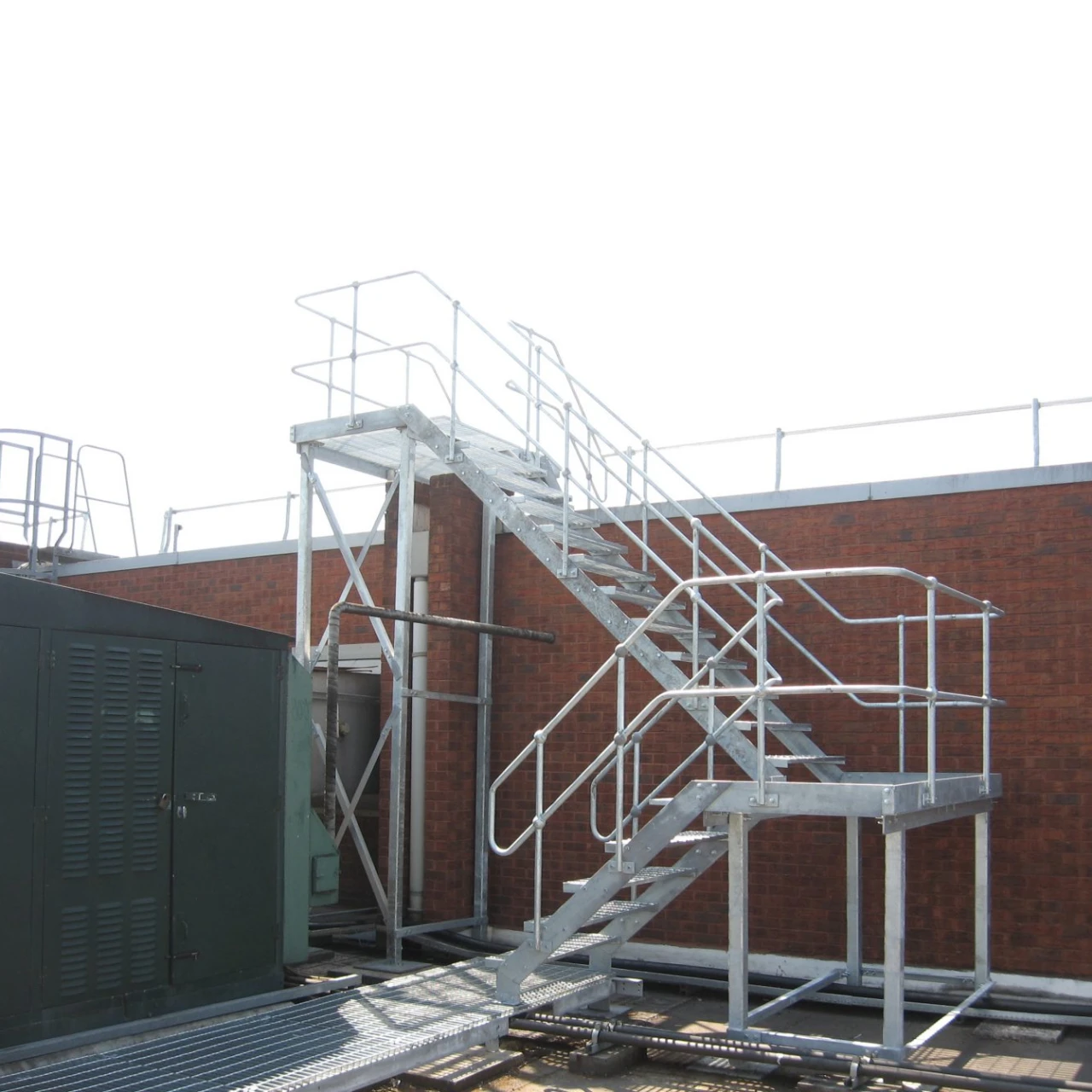 Steps & Stairs Inspection - Fire Escape Testing - Asda Tilbury Staircase