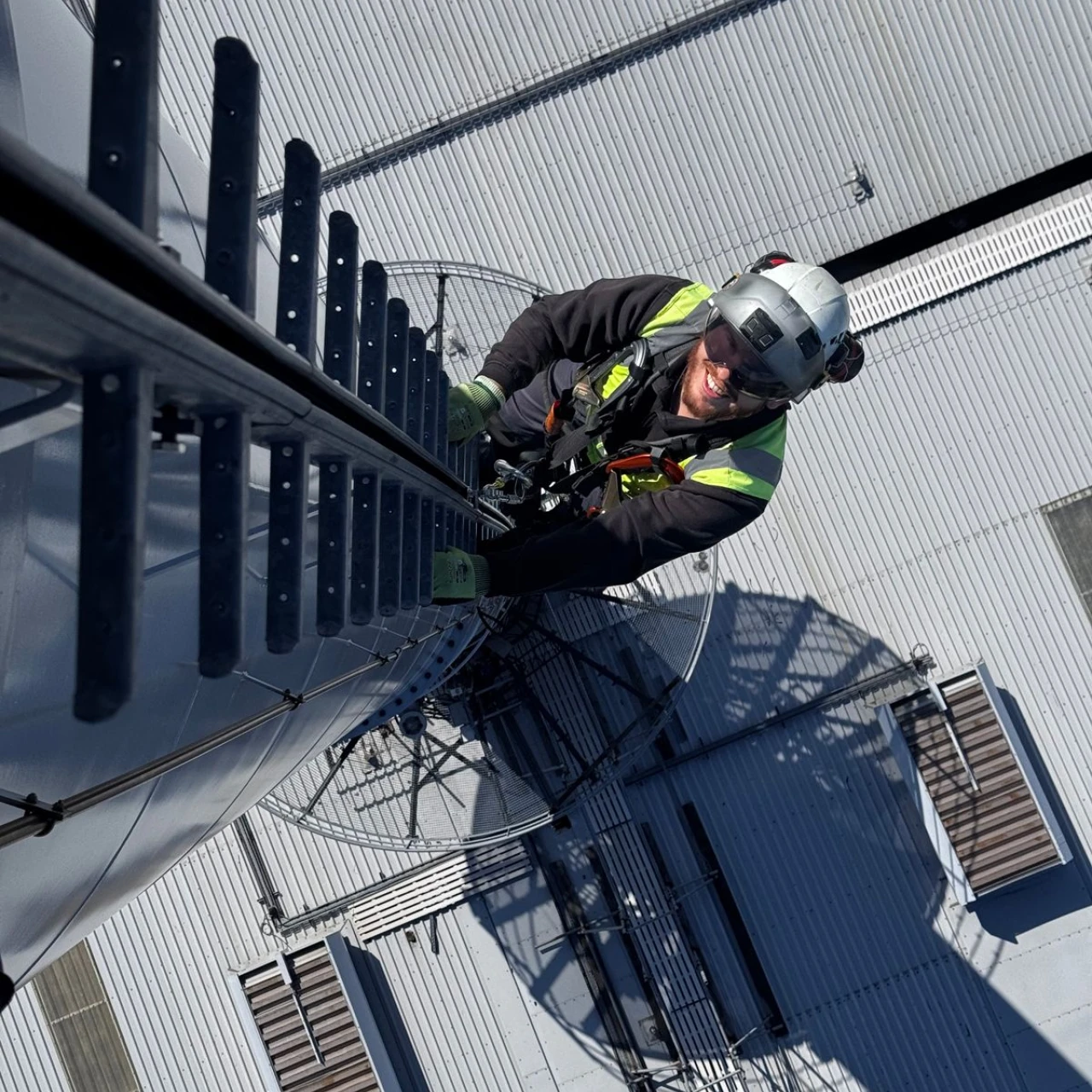 Vertical Rail System Inspection