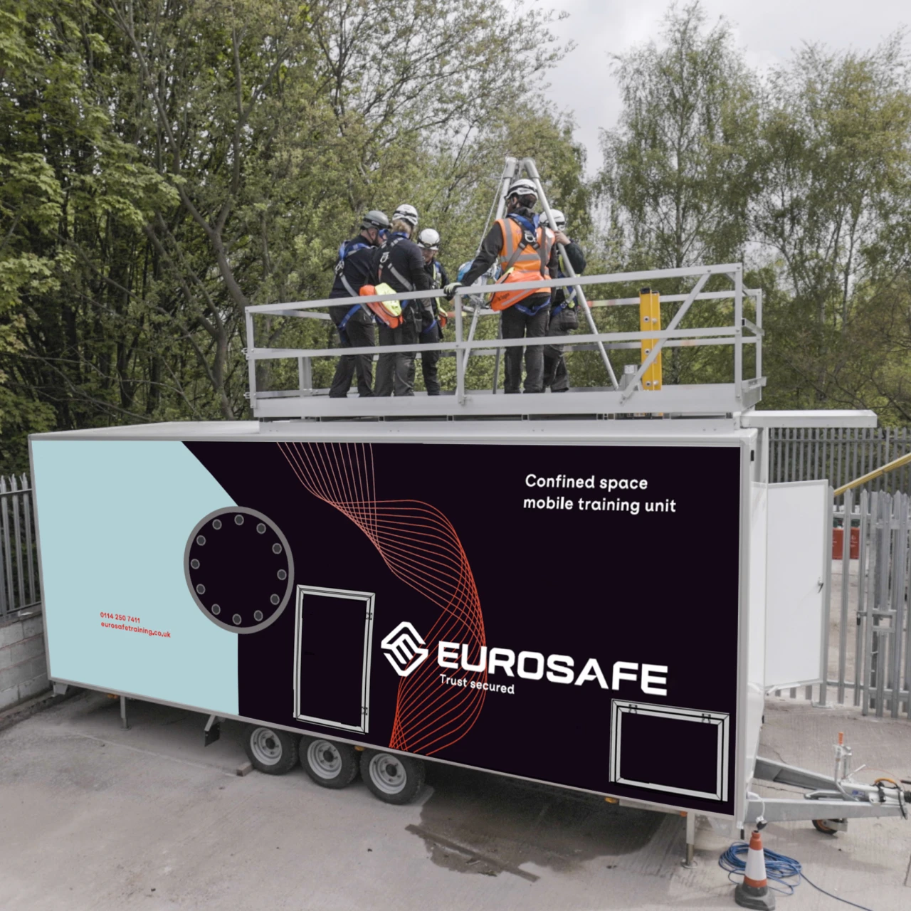 Mobile Training Unit for Confined Space Training