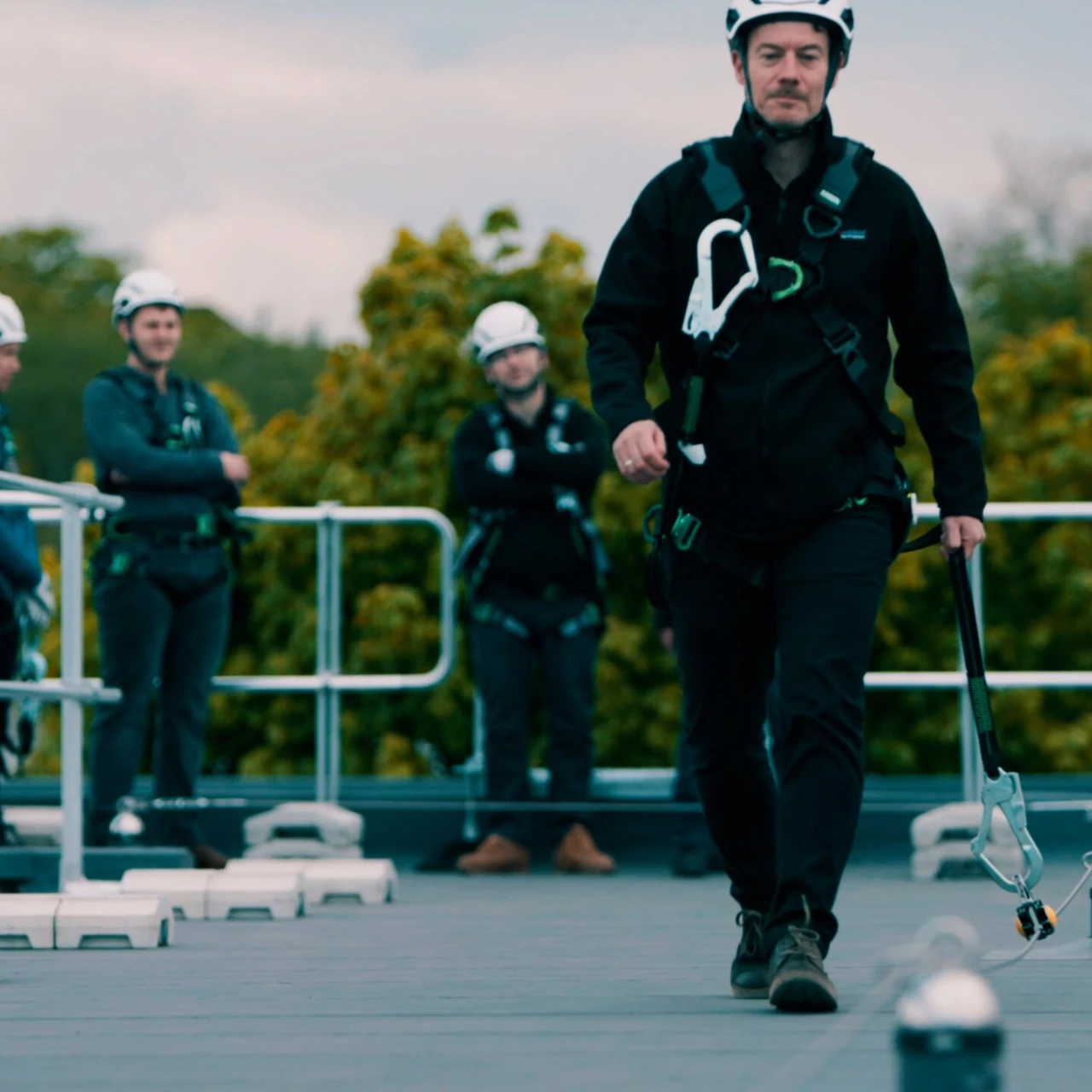 Rooftop Worker training - Working at Height training