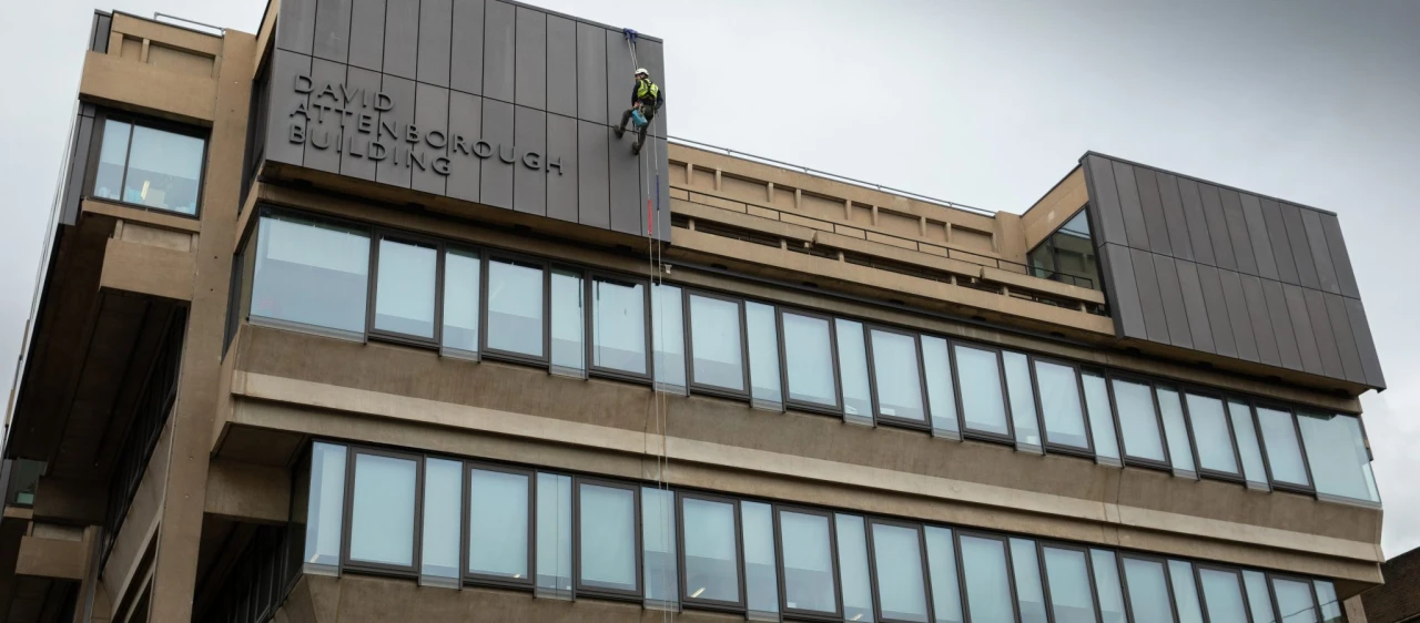 The David Attenborough Building, Rope Access