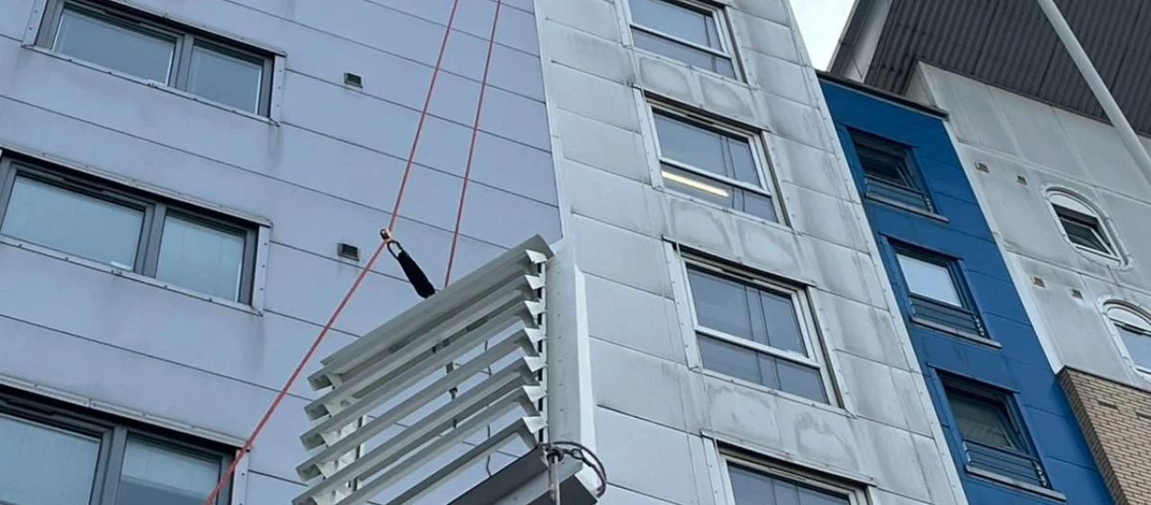 IQ Opal Court Case Study - Rope Access