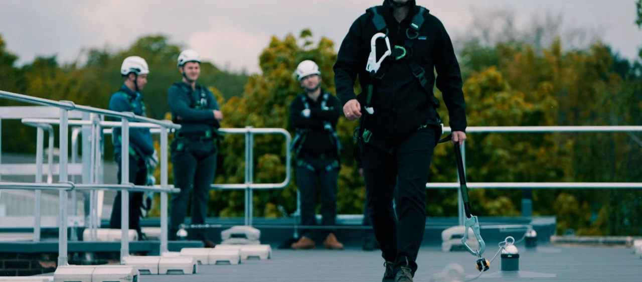 Rooftop Worker training - Working at Height training
