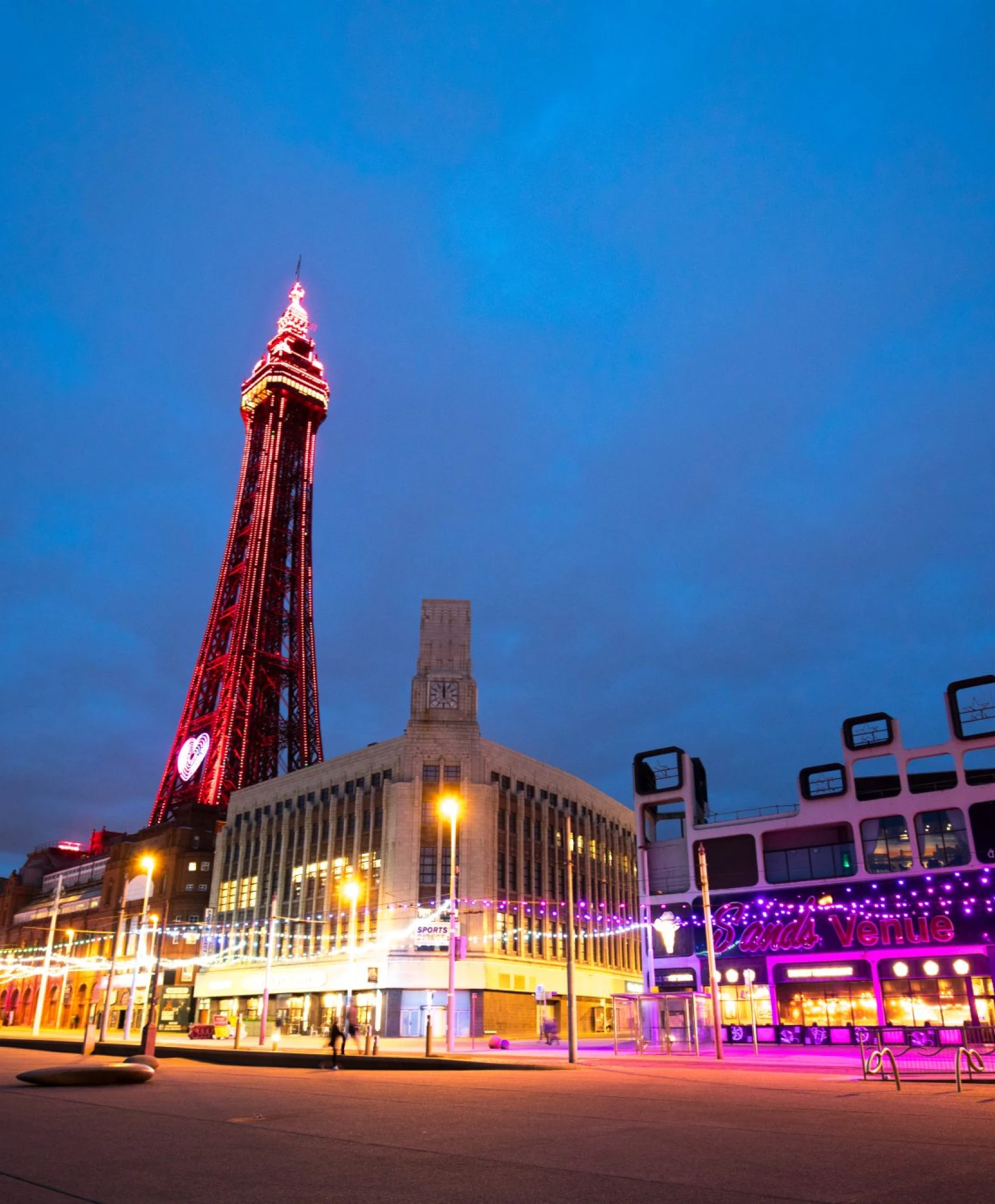 Valbeveiliging op The Blackpool Tower UK