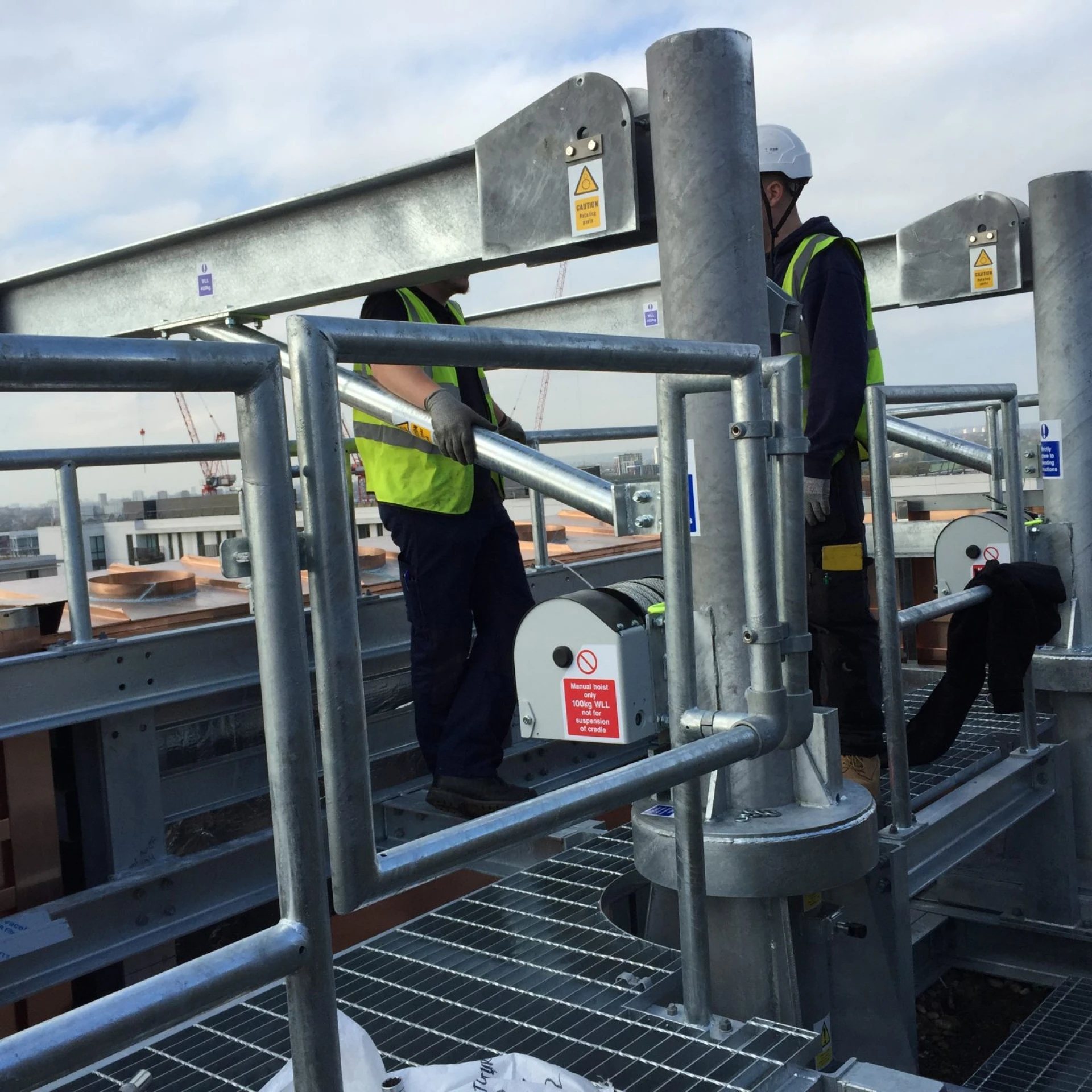Test Davit Davit System Testing and Inspection | Eurosafe